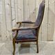 1930s Voltaire armchair in walnut