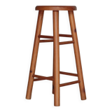 Tabouret vintage, tabouret bois , tabouret d'appoint, tabouret de bar