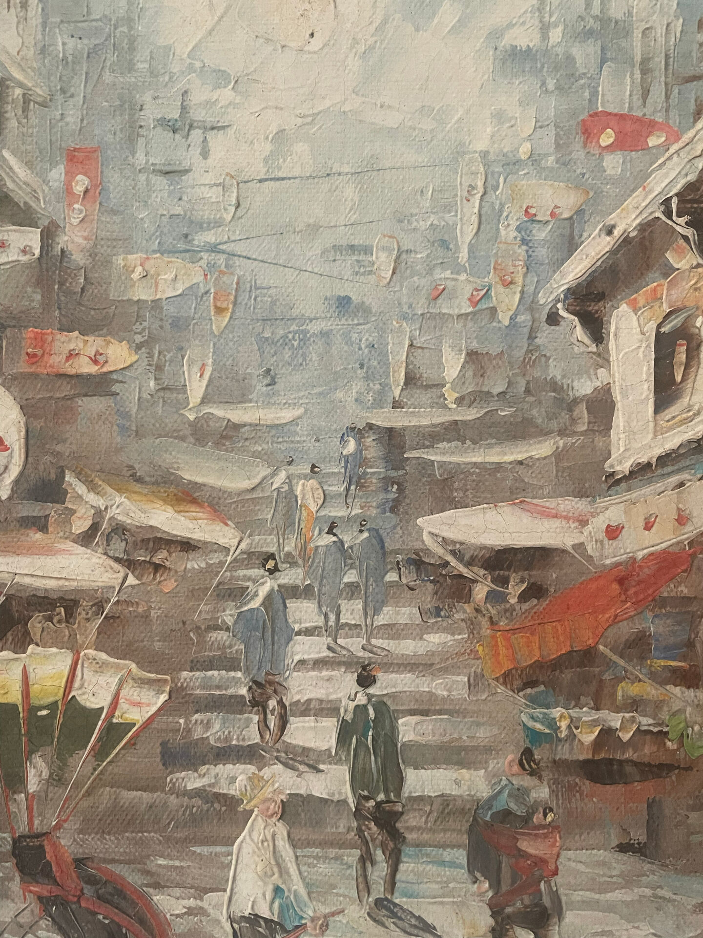 Huile sur bois orientaliste