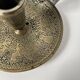 Bronze hand candlestick in the Persian Qajar style France late 19th century