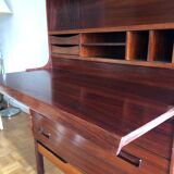 Scandinavian teak secretary desk