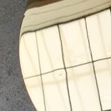 Vintage Hollywood Regency floor lamp in German brass by Florian Schulz.