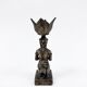 Asian bronze candlestick from the 1950s.