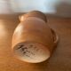 Antique pitcher la poterie des mottes stoneware brown beige vintage kitchen