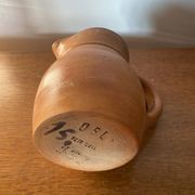 Pichet ancien la poterie des mottes grès marron beige cuisine vintage