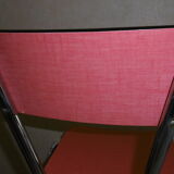 Set of 2 chairs in formica Red