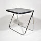 Bureau pliant Platone noir par Giancarlo Piretti pour Anonima Castelli, 1970