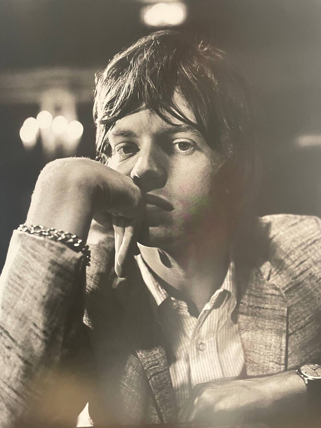 Nico van der Stam after (1925-2000), Mick Jager, 1964, copyright Nico van der Stam/MAI, printed in Holland, reproduction prohibited/PS 995