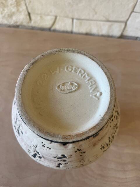 Superb ceramic vase signed jasba germany