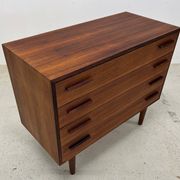 Rosewood Chest Of Drawers By Kai Kristiansen For Feldballes