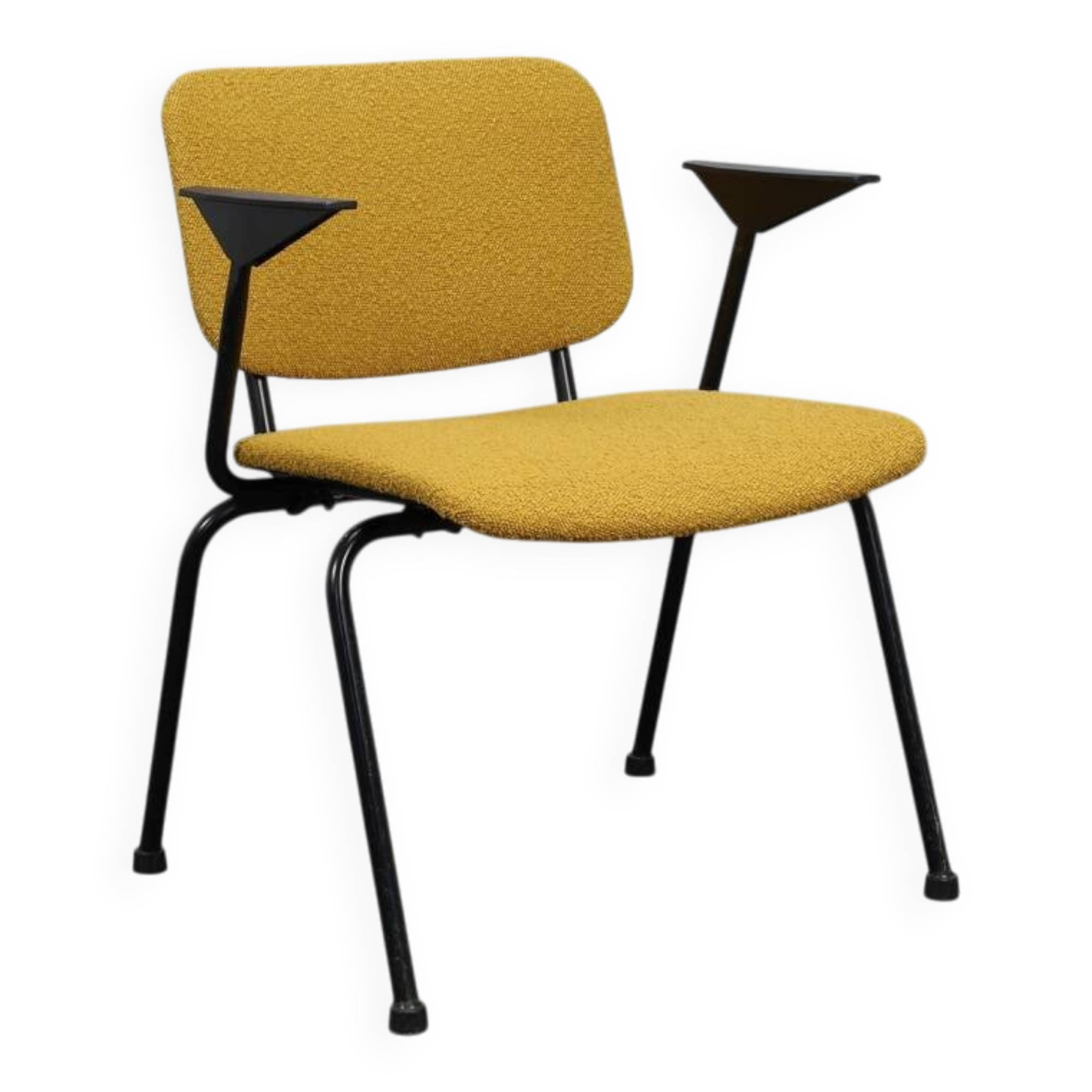 Armchair by Ahrend de Cirkel, 1969 – Reupholstered in Bouclé