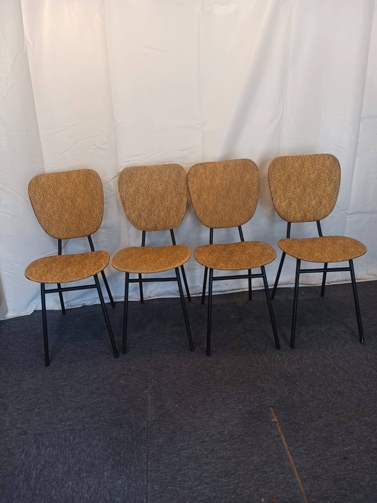 lot de chaises vintage 1950
