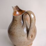 Handcrafted ceramic pitcher