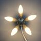 Wolfgang Tumpel ceiling / wall lamp 1960s