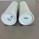 Set of 2 Abstract Op Art Vase Tapio Wirkkala Rosenthal Studio Line Germany 1980s
