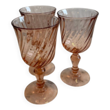 Set of three Rosalyne glasses