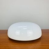 Opaline ball wall lamp made in Italy 25 cm, half sphere, vintage