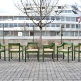 Cassina Model Carimate chair by Vico Magistretti, Set of 6