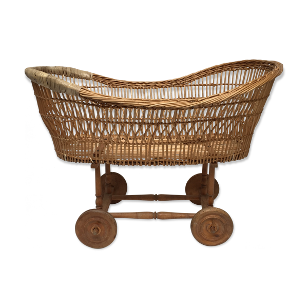 Lit Bebe Berceau Rotin Vintage Selency Lit Bebe Berceau Rotin Vintage Selency