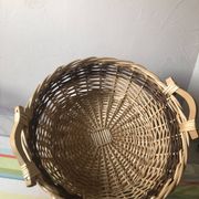Vintage wicker basket