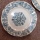 Lot de 6 assiettes Longchamp terre de fer