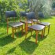Lot de 5 chaises scandinaves