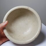 Vintage 20th-century natural marble bowl or decorative dish.