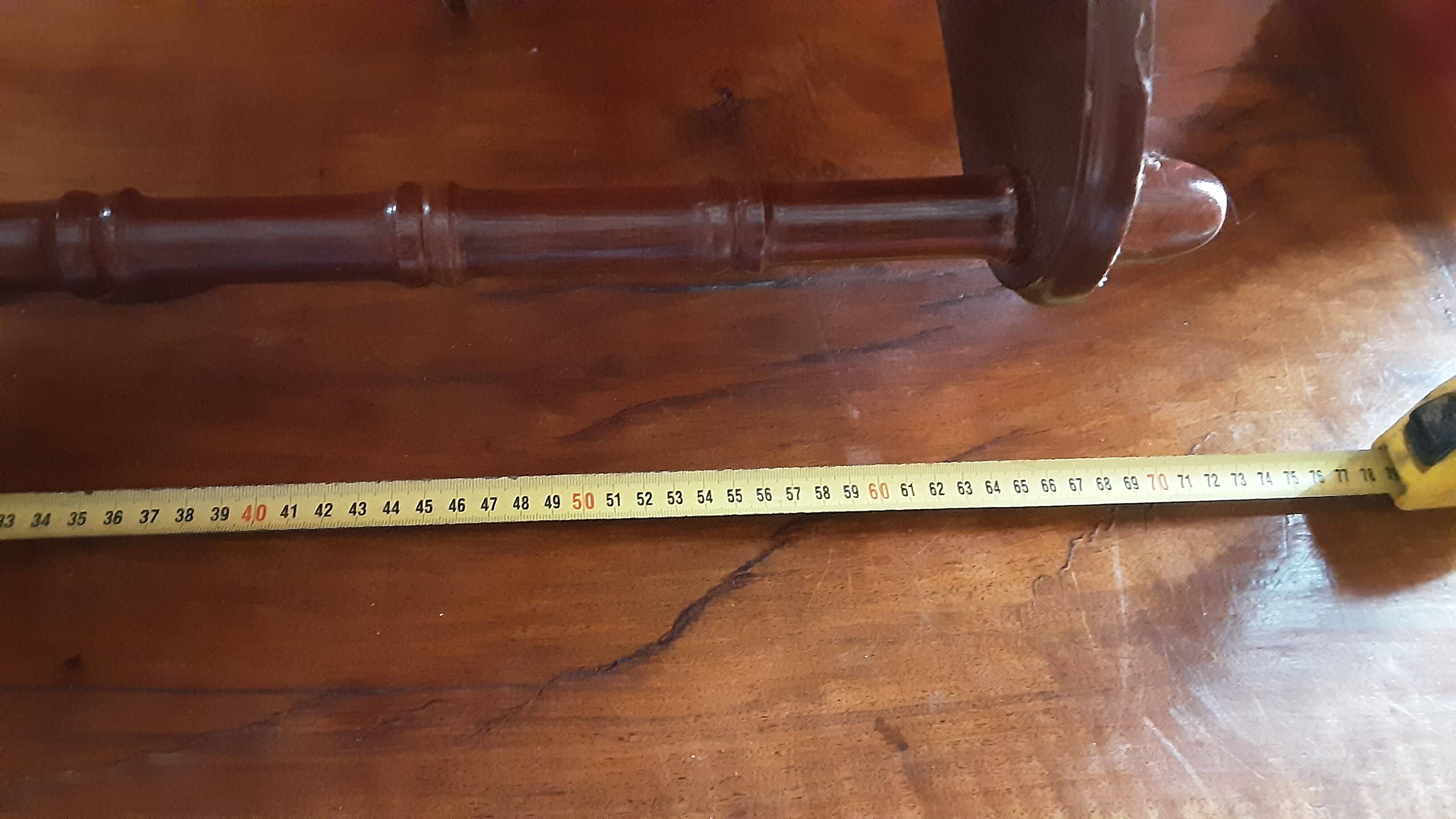 Antique wooden plant stand