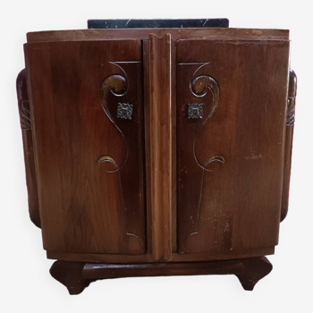 Art-deco bedside table from the 50s