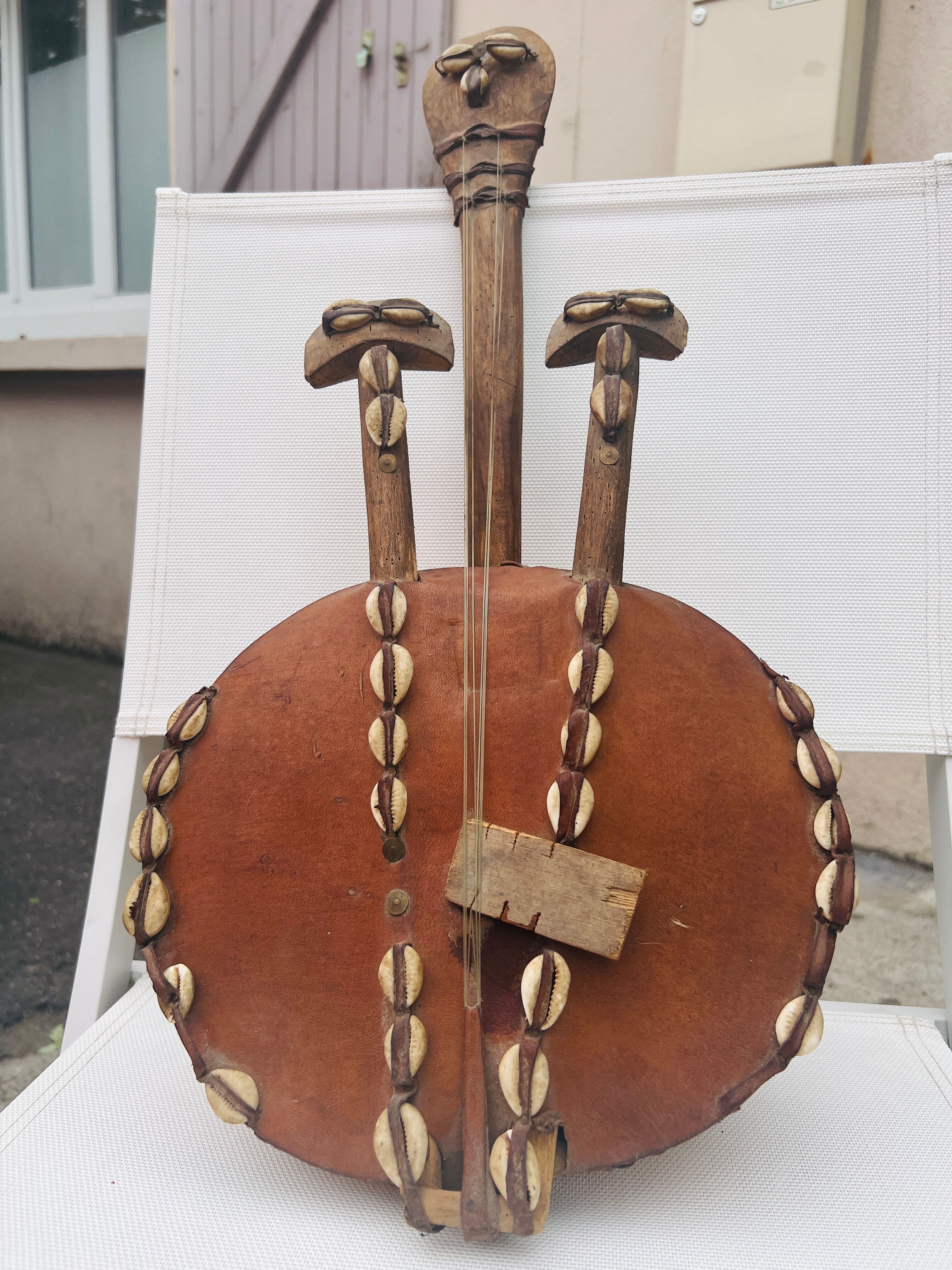 Instrument à cordes kora africaine