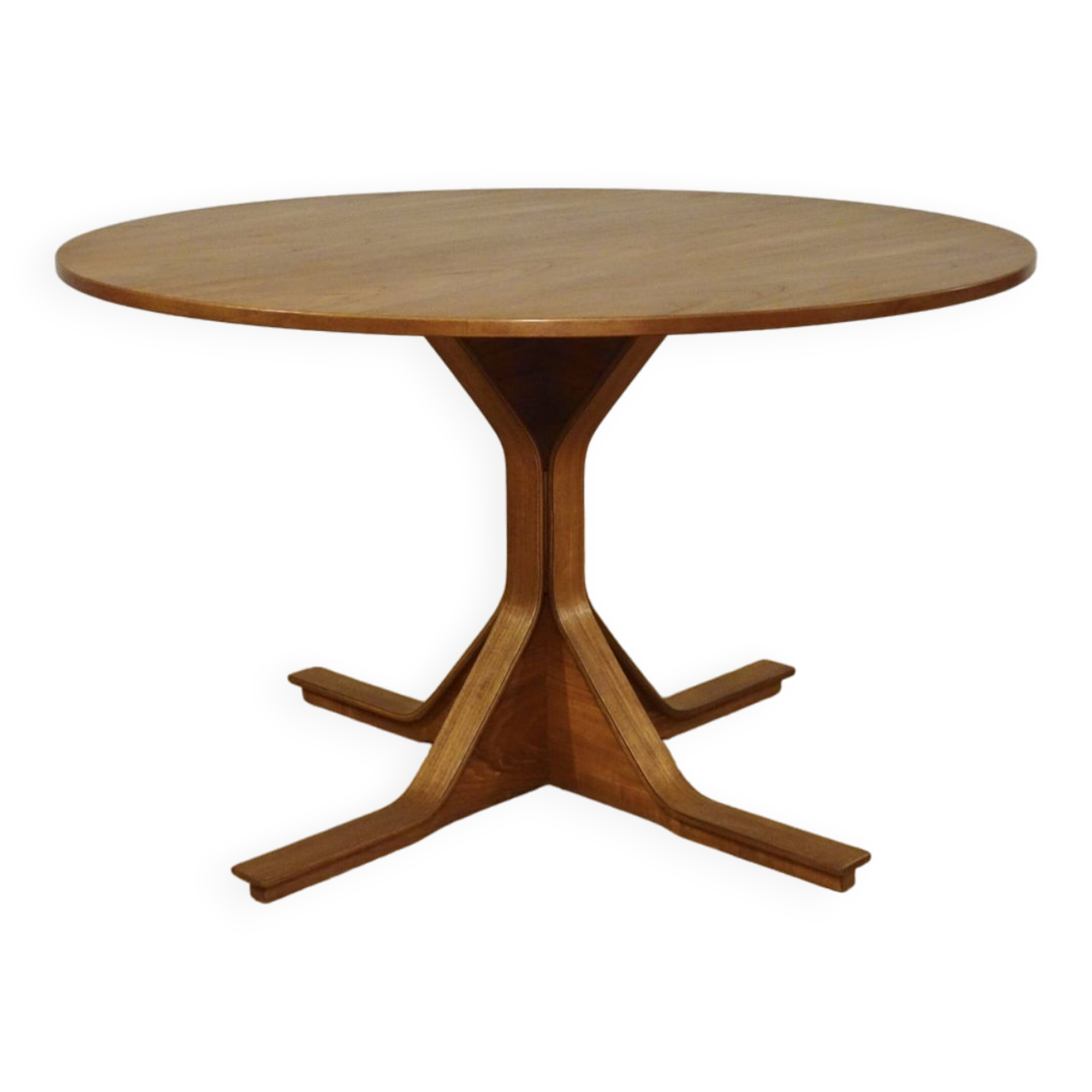 Round dining table "522" by Gianfranco Frattini for Bernini, Italy 1956