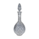 Carafe en verre ciselé