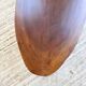 Table basse années 50 plateau bois exotique XXL