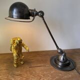 Jieldé lamp 1 arm 40cm industrial graphite Jean Louis Domecq 1950