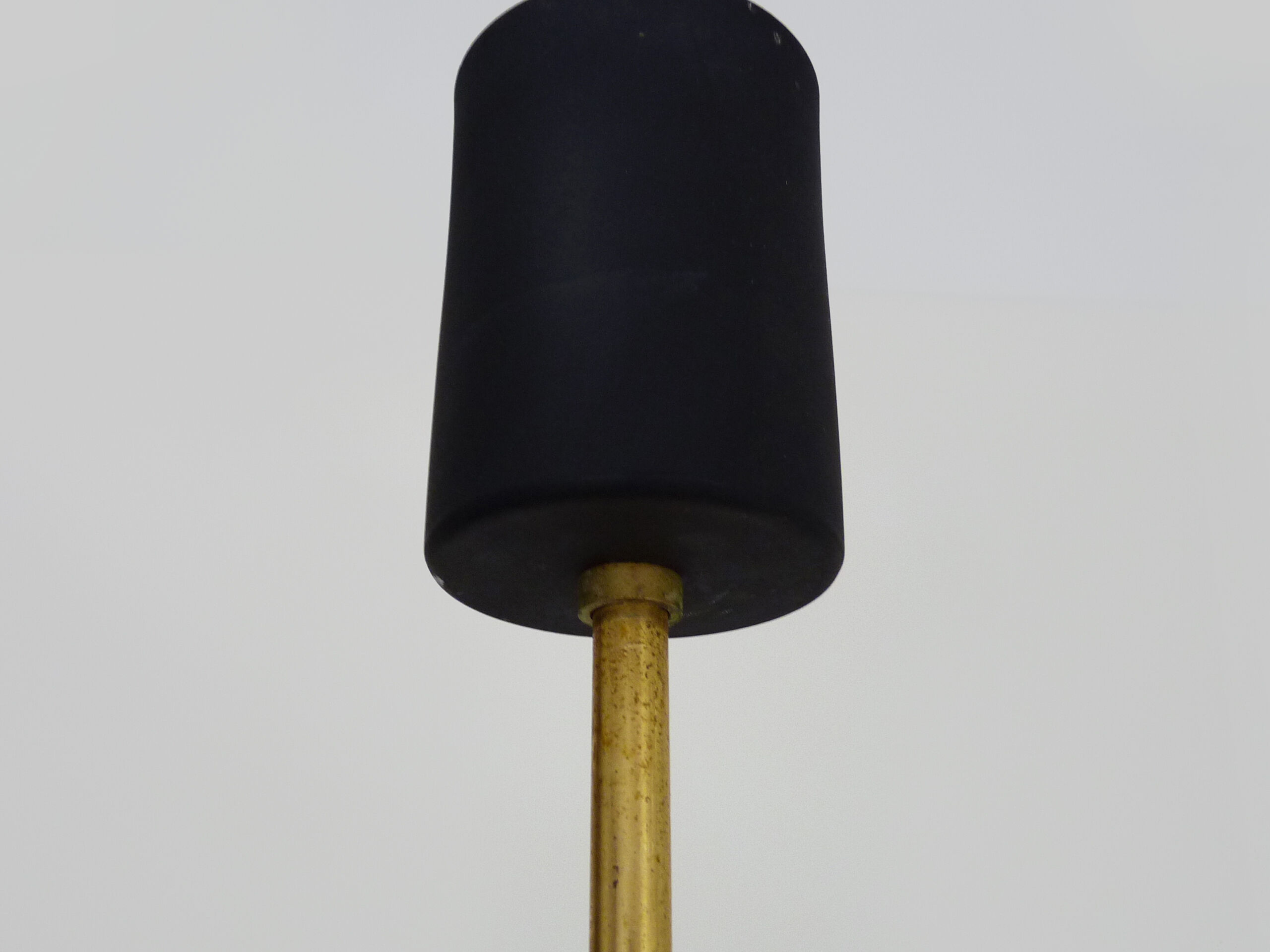 Vintage 4-pointed chandelier Maison Arlus from the 1950s