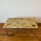 Table basse onyx & marbre
