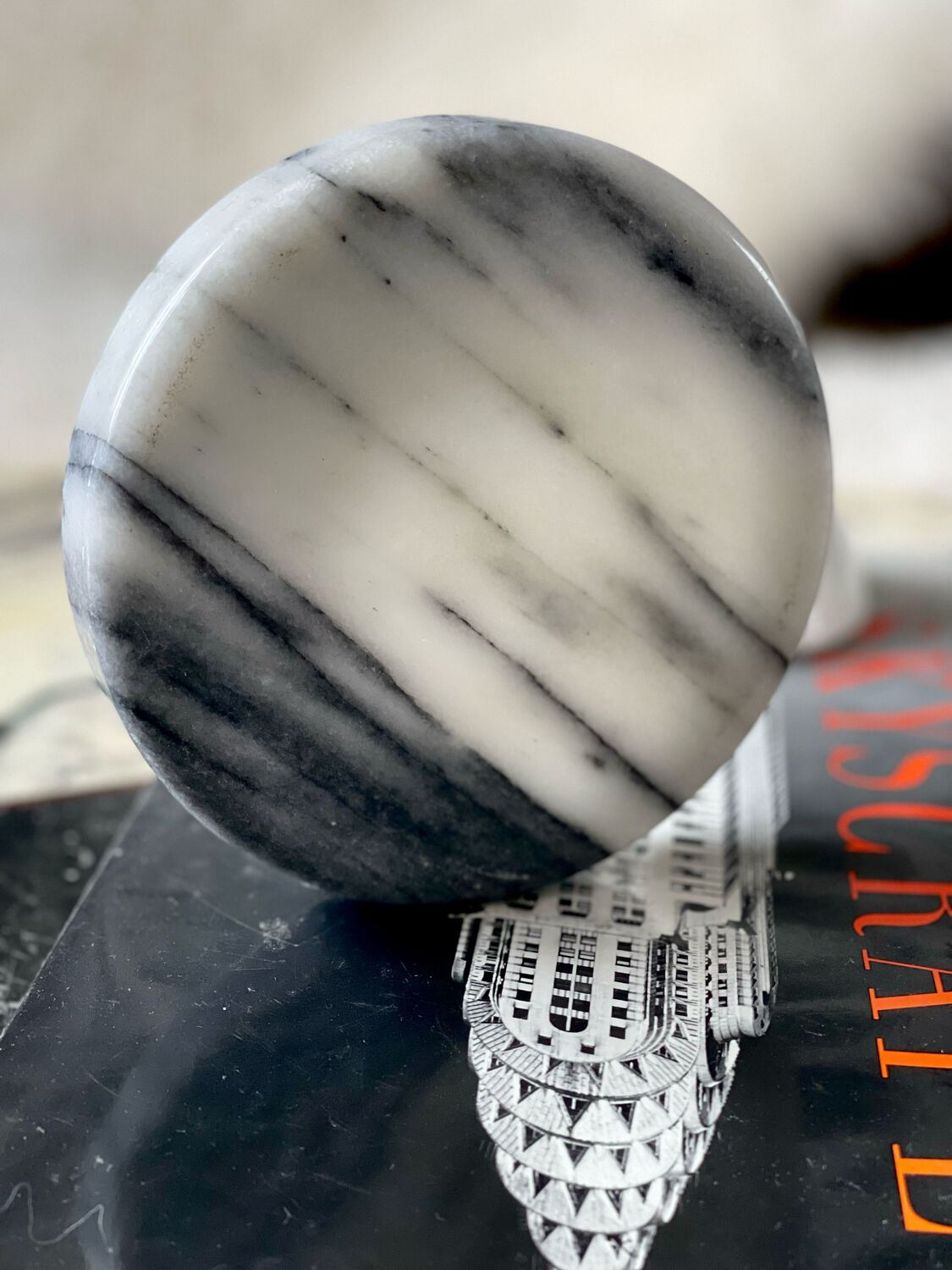 Marble ashtray 1970