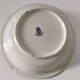 Large antique Gien hollow dish, Chardons blue model – fine 19th century earthenware
