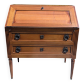 Secrétaire de pente / Bureau de style Louis XVI en bois – Très bon état
