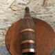 Old wood bottle