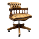English Chesterfield Office Chair Captain Chair