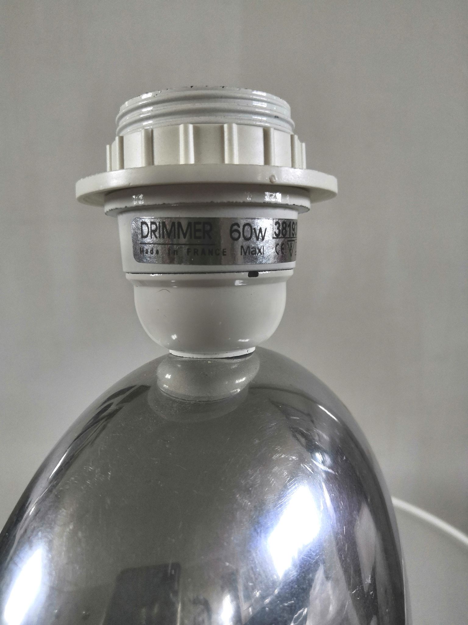 Lampe en acier design Drimmer