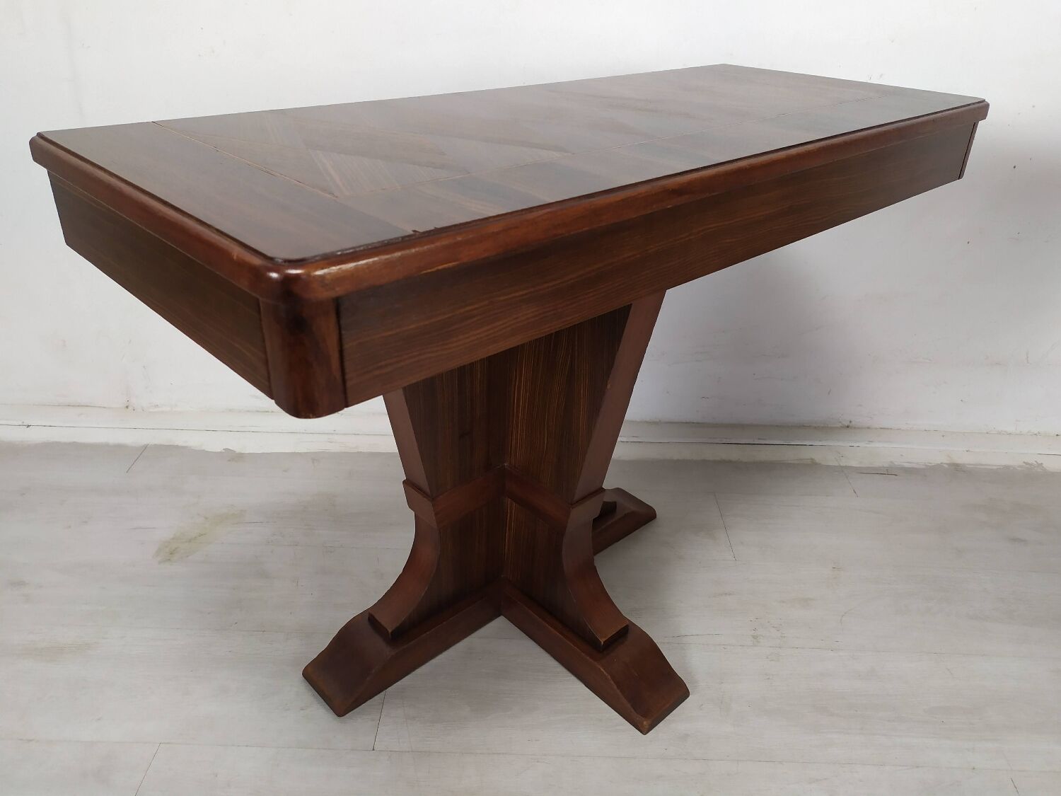 Pair of art deco consoles