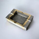 Cendrier brutaliste par David Marshall en bronze, années 1970