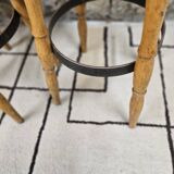 Set of 4 vintage bar stools 1970"