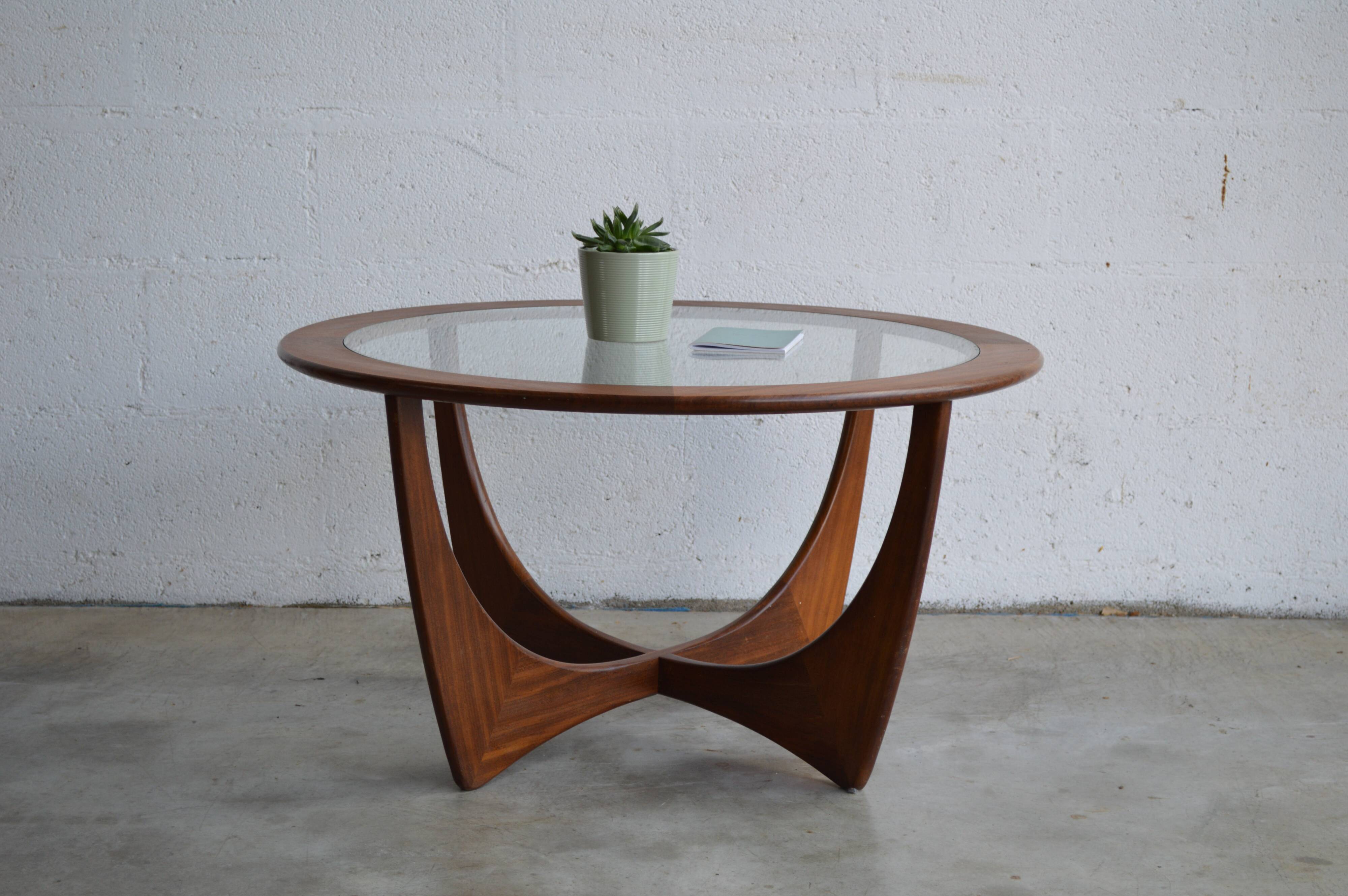 Astro round coffee table by G-Plan