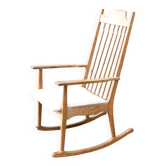 Chaise berçante danoise par Henry Kjaernulf