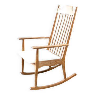 Danish rocking chair by Henry Kjaernulf