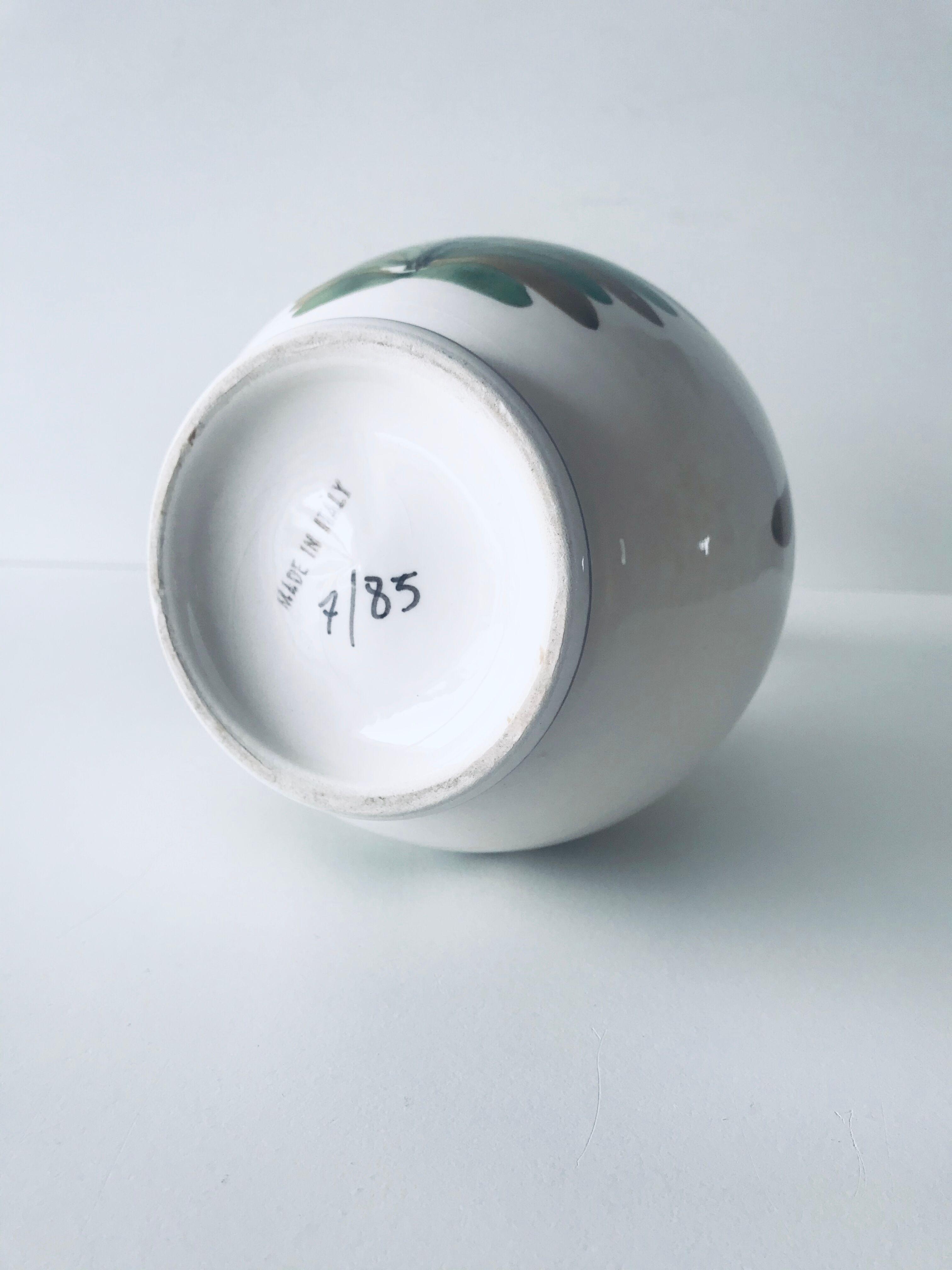 Italian vase floral decoration