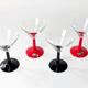 Set of 4 vintage Leonardo martini glasses: Joy collection from the 90s
